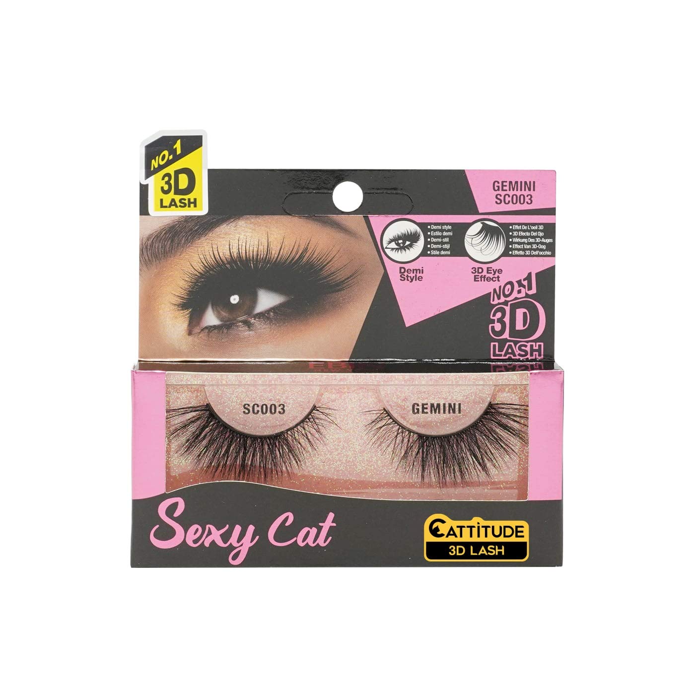 Gemini - Sexy Cat 3D Lashes SC003